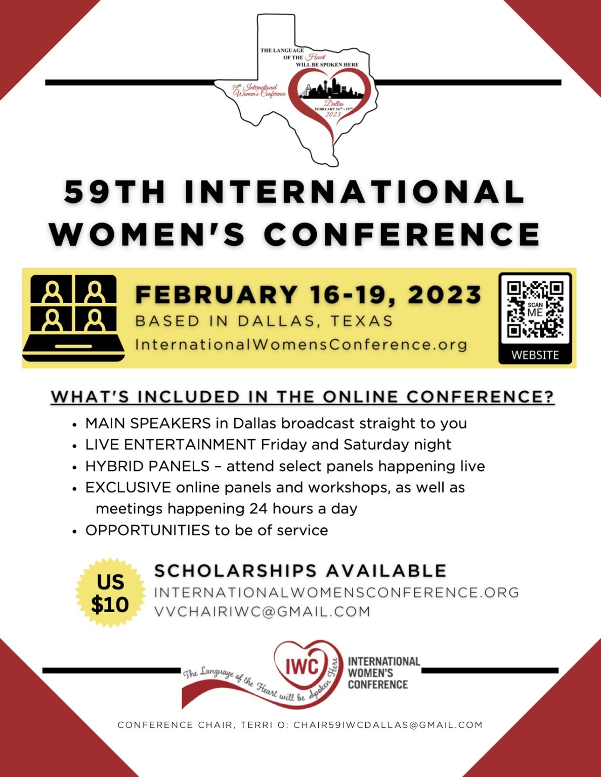 59th International Women’s Conference AA Central Office of Salt Lake