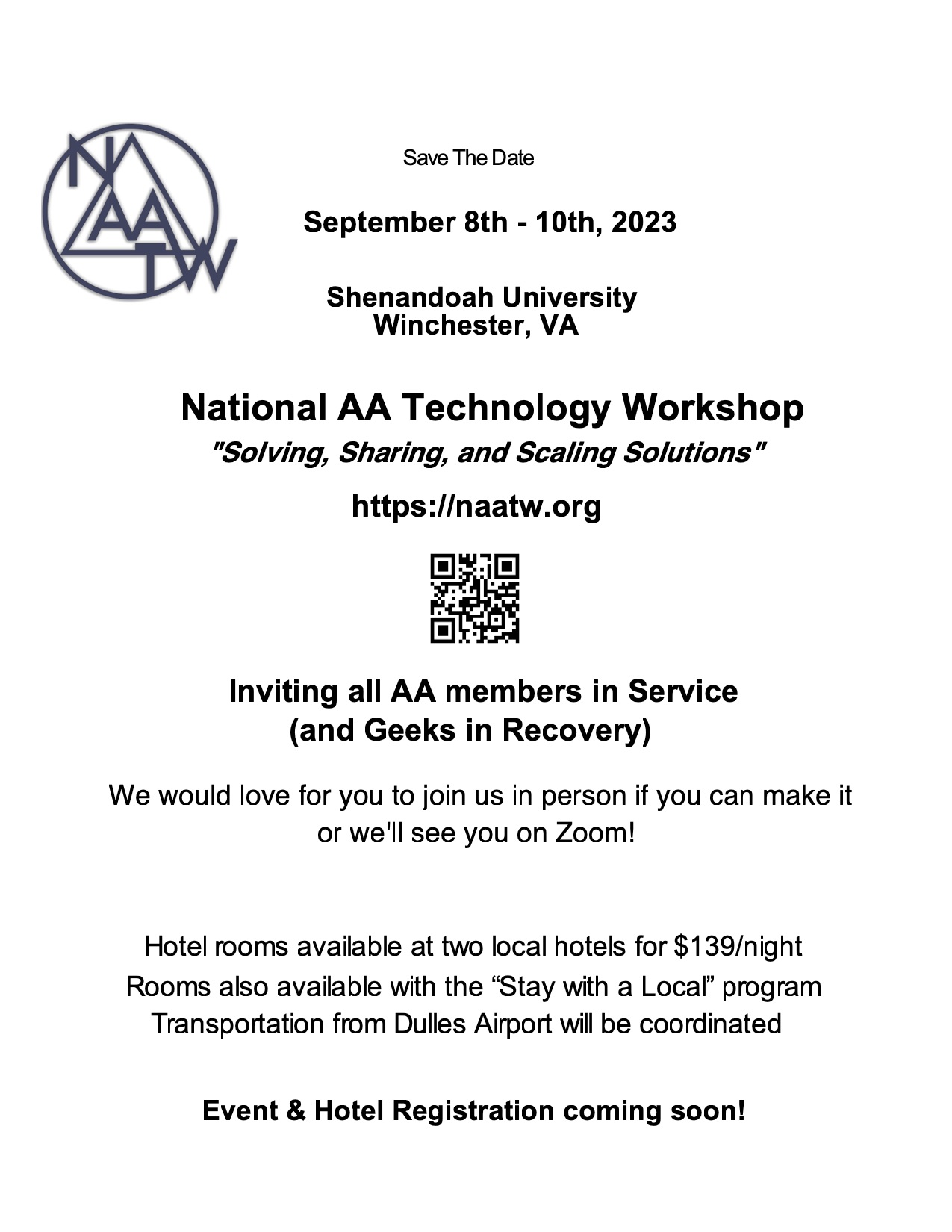 Featured image for “National AA Technology Workshop”