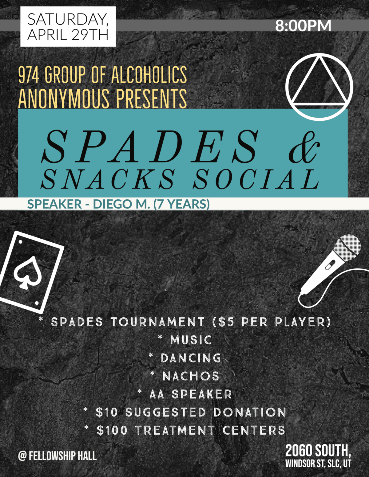 Featured image for “974 Group Spades & Snacks Social”