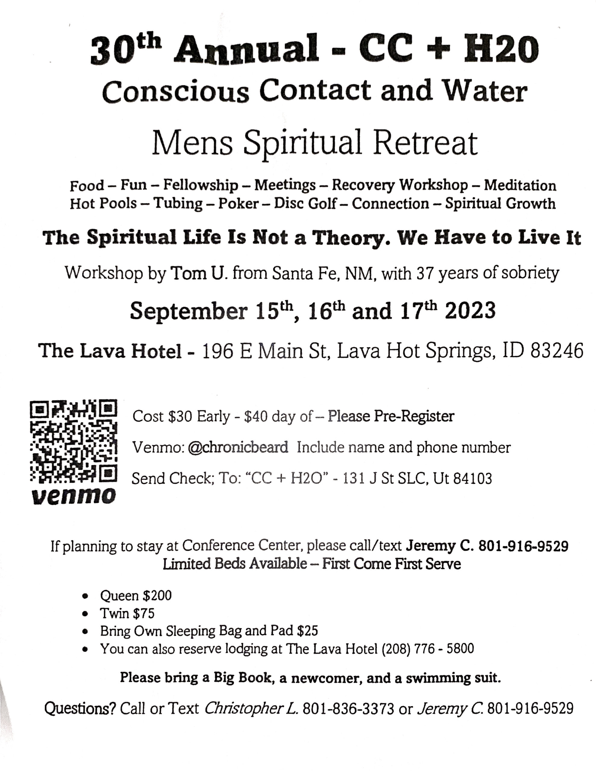 Featured image for “30th Annual CC + H2O”