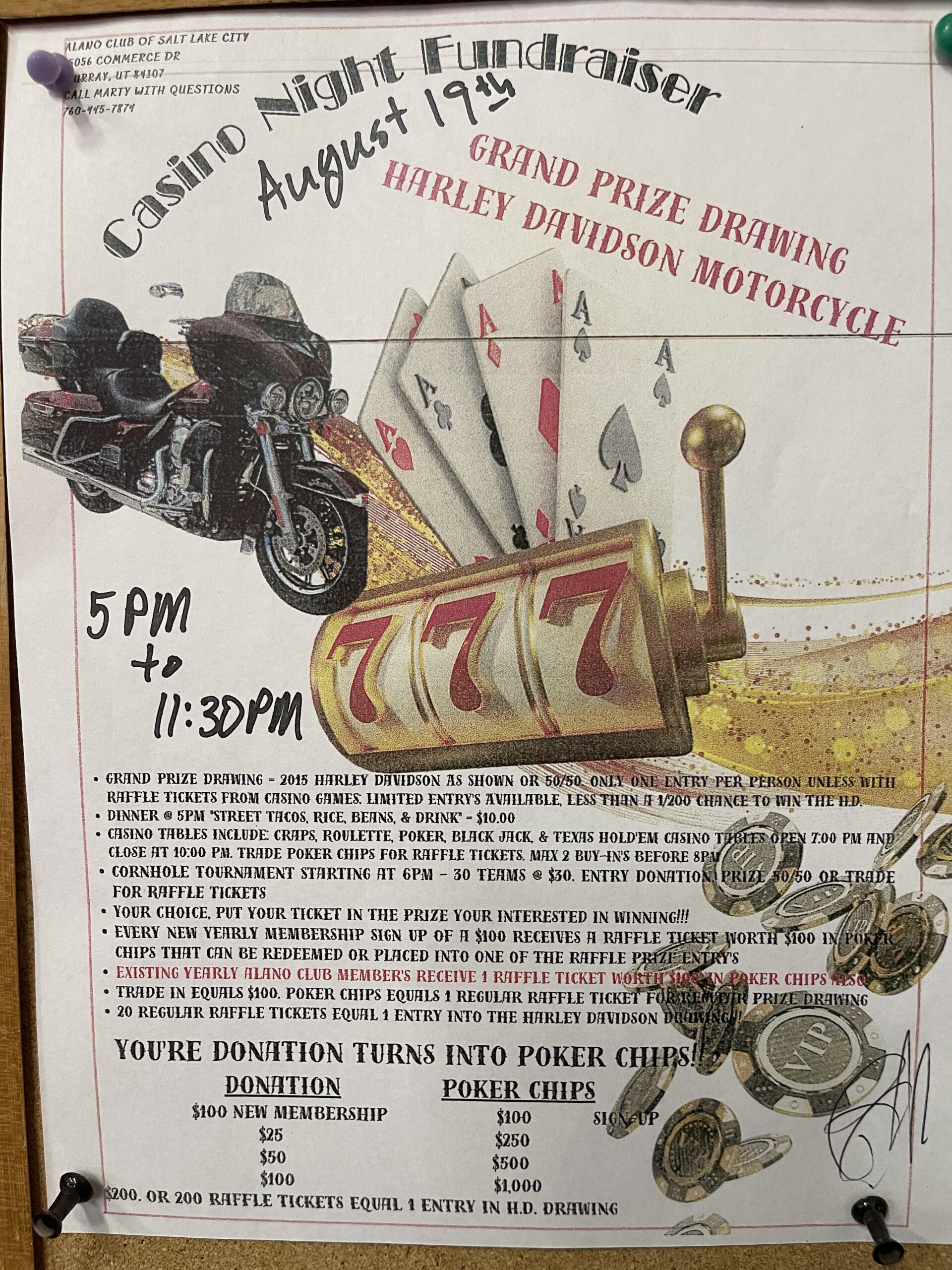 Featured image for “Casino Night Fundraiser”