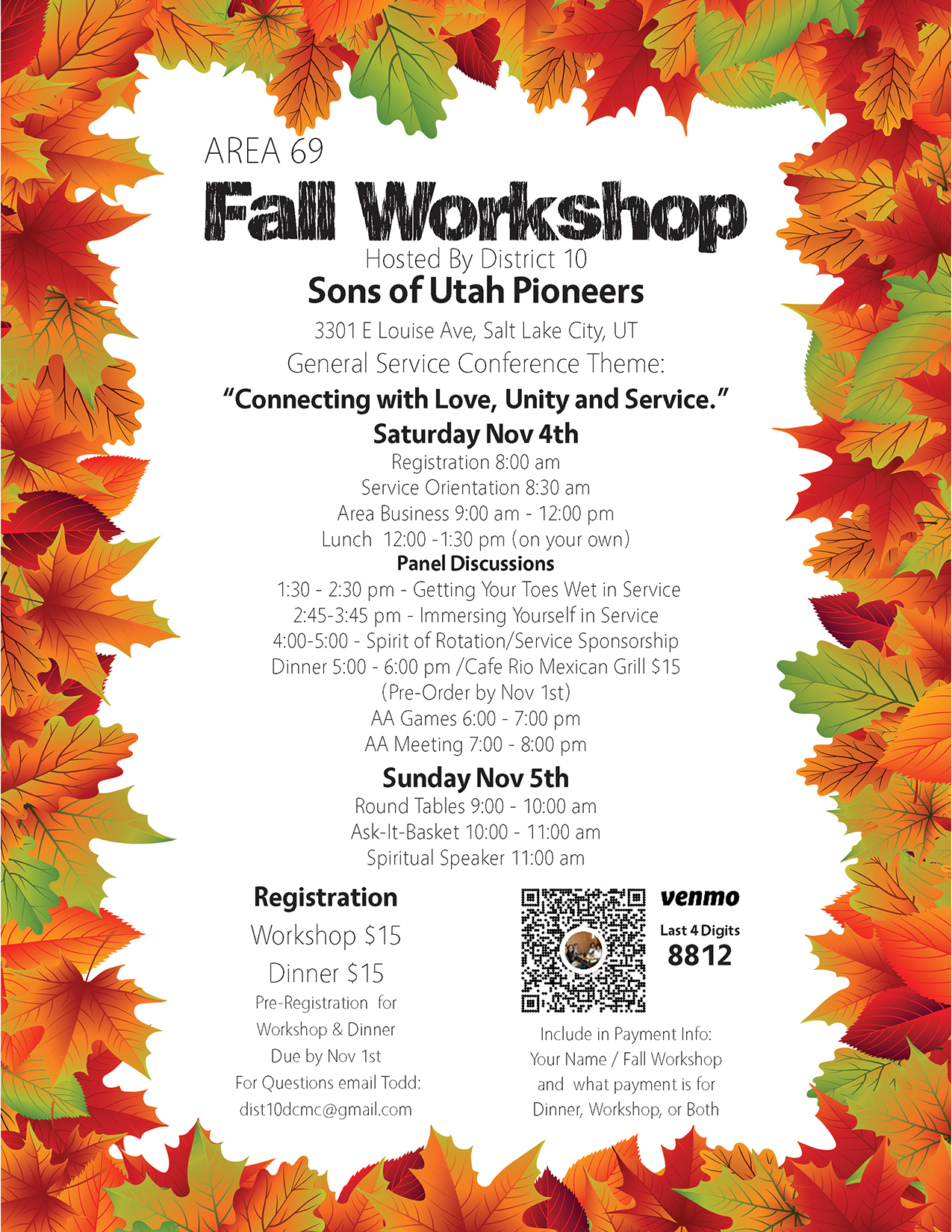 Featured image for “Area 69 Fall Workshop”