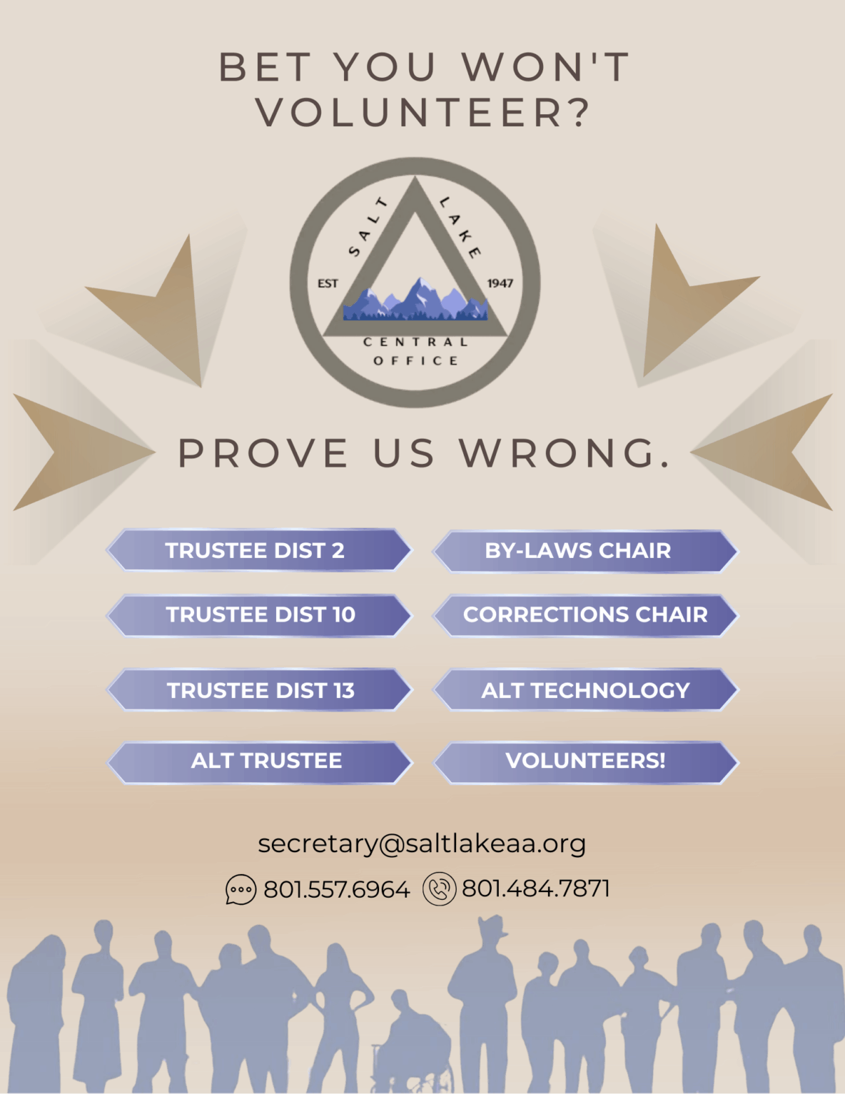 Central Office needs your help