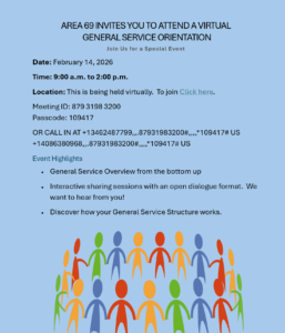 2026.02.14 General Service Orientation