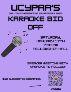 2026.01.17  UCYPAA Karaoke Bid Off + Speaker Meeting