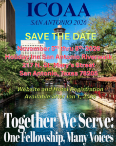 2026.11.06 ICOAA San Antonio