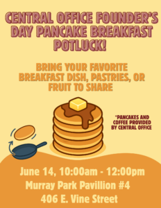 2026.06.14  Founder’s Day Pancake Breakfast