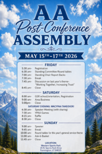 2026.05.15  Post-Conference Assembly