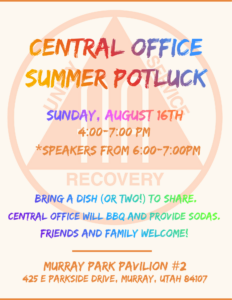 2026.08.16 Central Office Summer Potluck